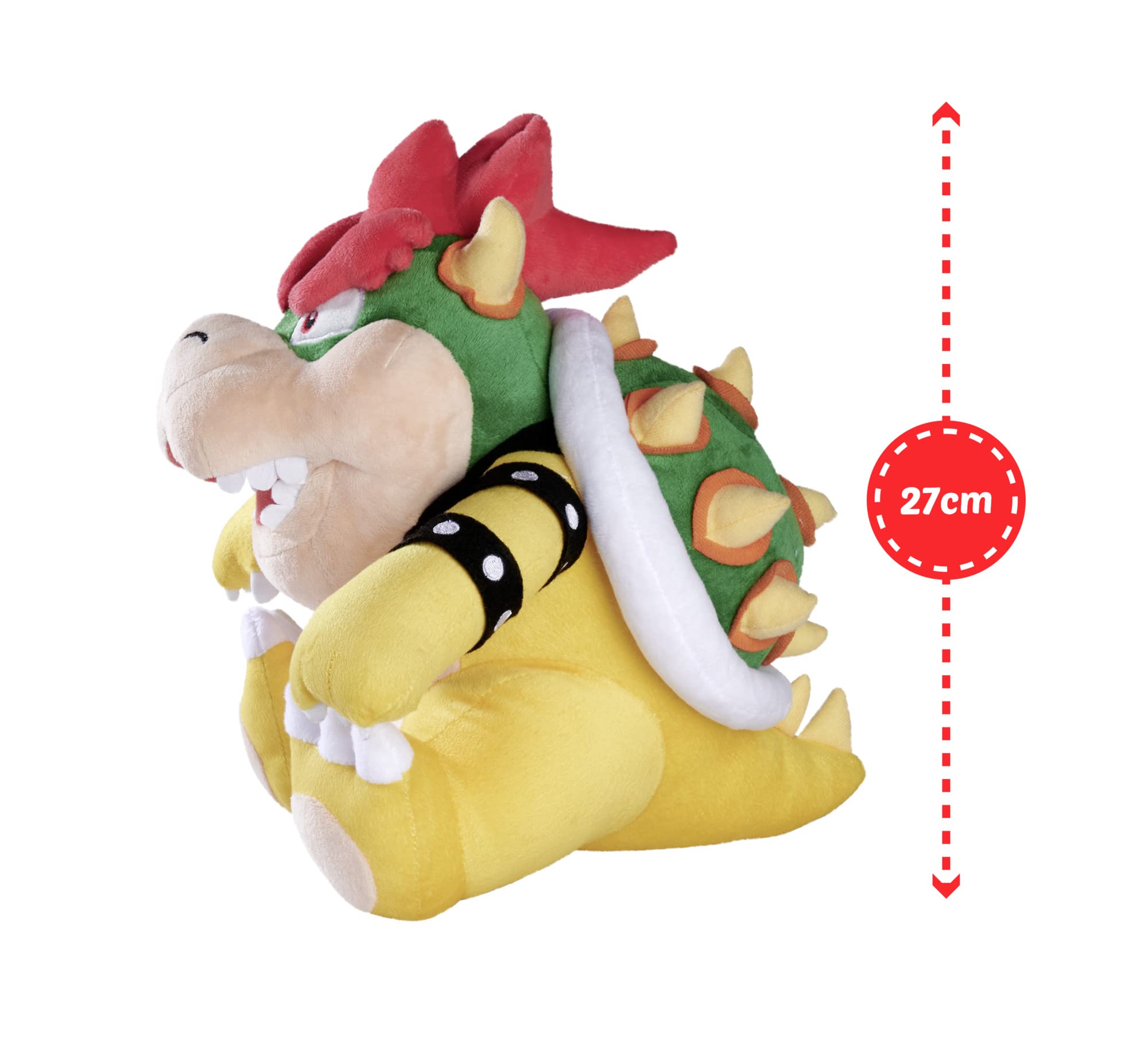 Simba Super Mario Bowser, 27cm Plüschfigur, ab den ersten Lebensmonaten geeignet 2