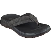 Skechers Men's Patino Marlee Loafer | Casual, Relaxed Fit, Luxe Foam, Vegan, Thong Sandal