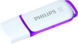 Philips Snow 64GB USB 3.0 Flash Drive - Purple view 3