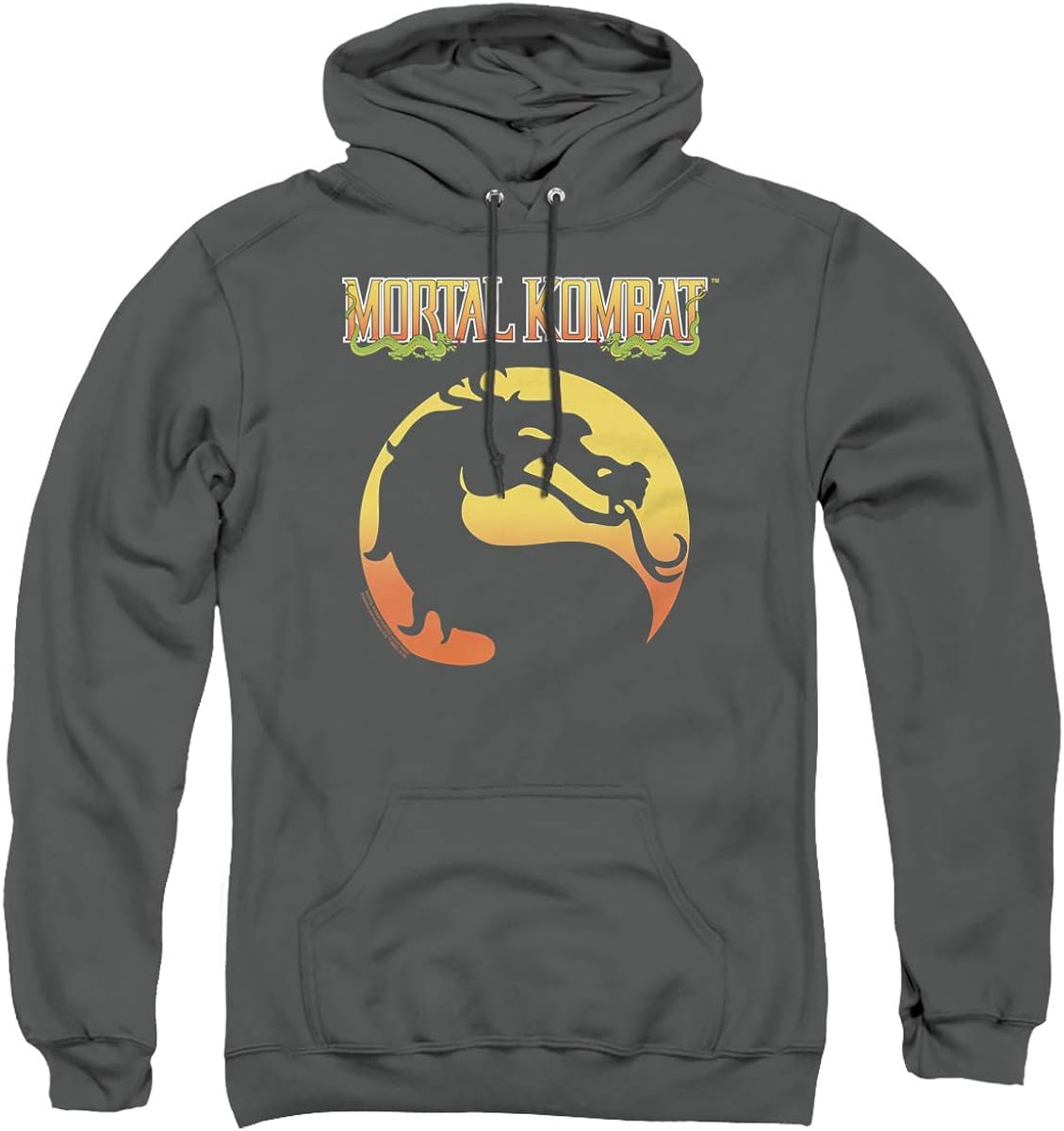Mortal Kombat Klassic Logo Unisex Adult PullOver Hoodie
