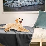 Onarway Dog Blanket 3 Pack 50x70cm Plush Cozy Soft Indoor Grey Purple Lake Green view 7