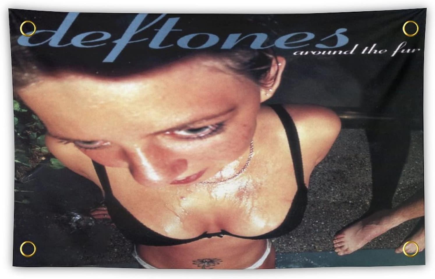 Tapestries - Around the Fur Flag Banner Tapestry for Bedroom Wall Hanging College Decor 3x5 Feet Indoor Outdoor Poster