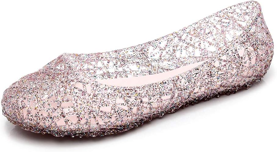 clear ballet flats