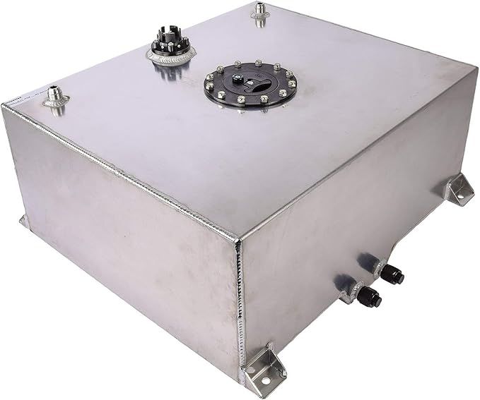JEGS 15389 Fuel Cell with Sending Unit 20 Gallon Polished