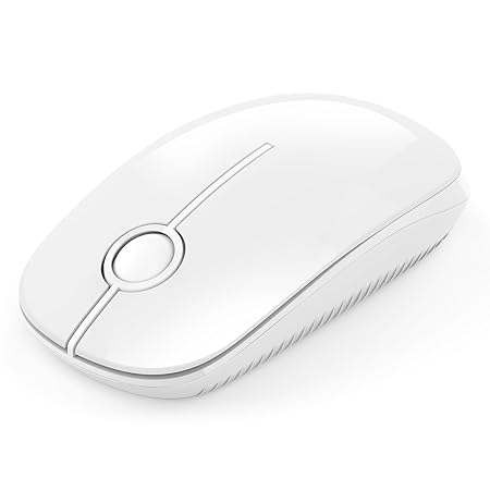 Jelly Comb Kabellose Maus, 2.4G Maus Schnurlos Wireless Kabellos Optische Maus mit USB Nano Empfänger für PC/Tablet / Laptop 