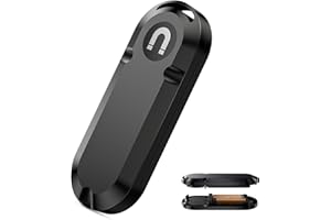 Long-Life Air Tracker Box (Up to 10-Year,Use AA Battery), Works with iOS Find My, Magnetic & Adhesive Mount | Waterproof Item