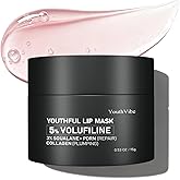 YouthVibe Lip Mask Overnight Moisturizing - Nourish & Hydrate, Antioxidants, 5% Volufiline, Vitamin E, Shea Butter, PDRN & Collagen Sleeping Lip Treatment for Dry, Chapped Lips