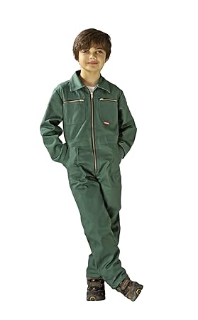 Planam KIDS Rallyekombi grün Größe 134/140