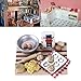 TOYMYTOY 1:12 Dollhouse eggs Food Kitchen Miniature Milk Bread On Board Mini Furniture Model Pastry Station Toy Decor