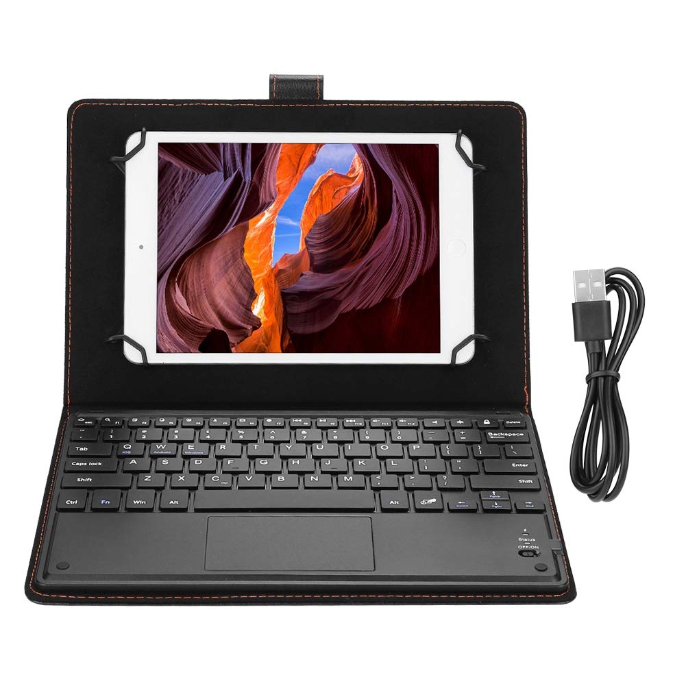 Diyeeni 100-hour Working Bluetooth Touchpad, Keyboard with Protective Case for 9.7-10in Tablet PC