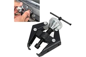 jokormo 1 PC Car Wiper Uninstall Puller, 0"-1.18" Opening Range Non-slip Serrated Claws Wiper Arm Disassemble Puller Tool, Portable Repair Accessories, for Most Different Types of Cars (Black)