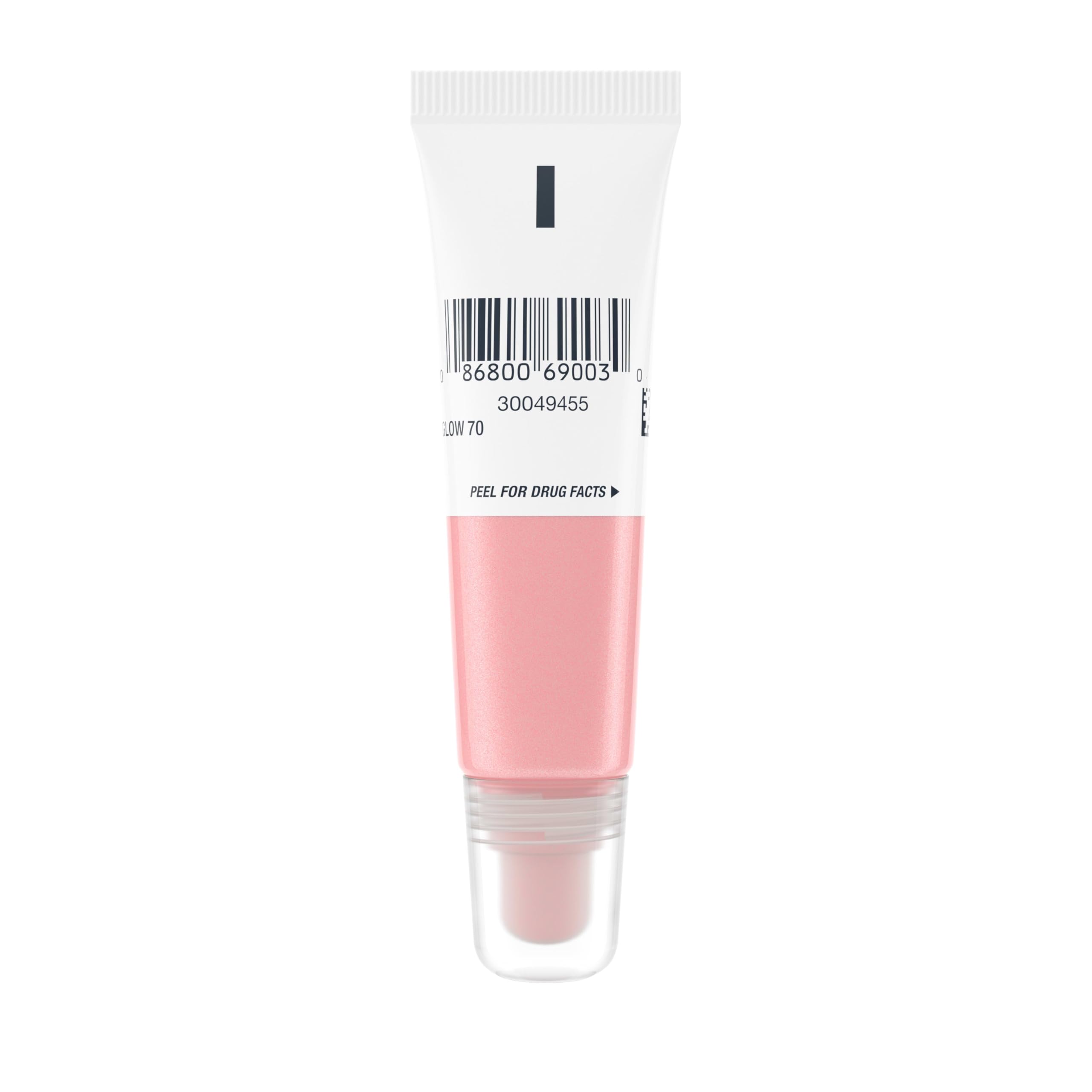 Neutrogena MoistureShine Lip Soother Gloss with SPF 20 Sun Protection, High Gloss Tinted Lip Moisturizer with Hydrating Glycerin and Soothing Cucumber for Dry Lips, Glow 70,. 35 oz