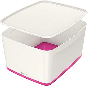 Leitz MyBox Grande con tapa, Caja de almacenaje para casa o ...