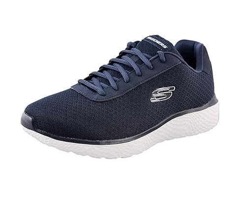 navy skechers