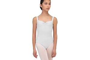 WEARMOI Wear Moi Faustine Leotard, Black, Childrens Sizes, Microfiber Elasthan