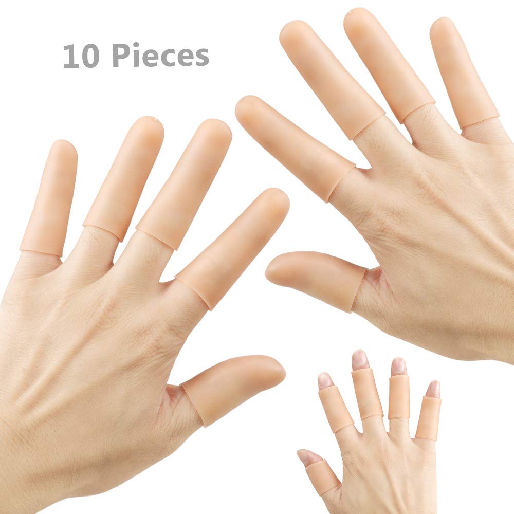 Finger Cot Gel Finger Protector Finger Brace Support Finger Gloves