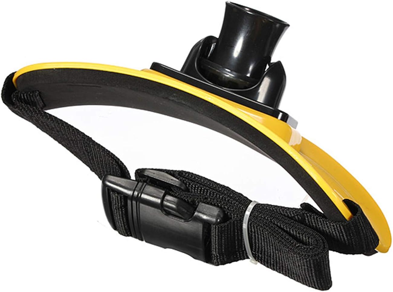 TIHOOD Fighting Rod Pole Holder Adjustable Waist Gimbal Belt Padded Fishing Waist Belt Professional Fishermen Gimbal Pad (Yellow): Clothing
