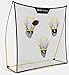 SKLZ Quickster QB Football Trainer Net w/ Target. Ultra-Portable, Quick Setup. 7” x 7”.
