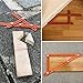 Angler Ruler Template Tool, Universal Angle Measurement Finder, Metal Premium Multi Angulizer for Any Angle, Artistic Tradesman Company