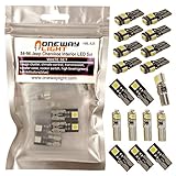 One Way Light Jeep Cherokee XJ Instrument White LED Set 1WL-XJ5