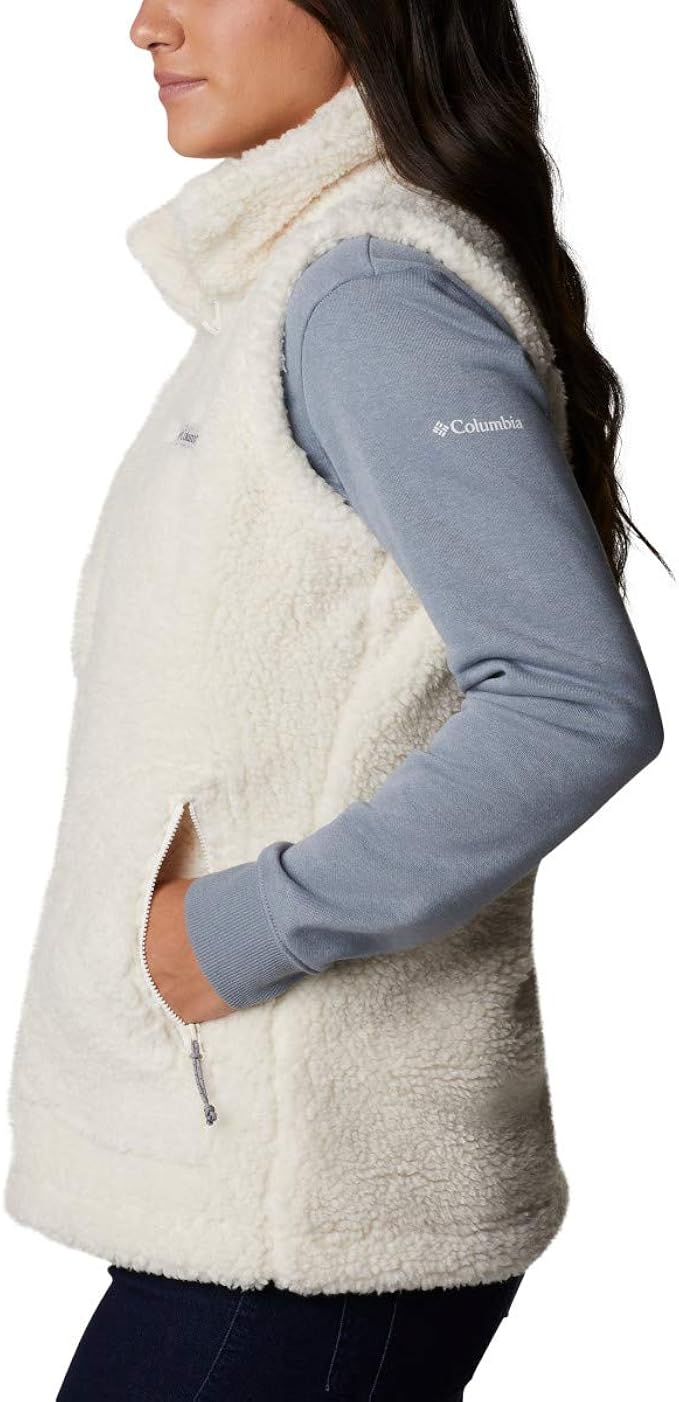 columbia women's sherpa vest