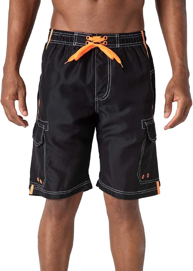 Mens Swimming Trunks Shorts Quick Dry Breathable Mesh Lining