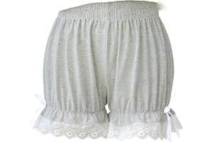 KISSOURBABY Girls Shorts Lolita Bloomers Maid Ruffle Pumpkin Pants