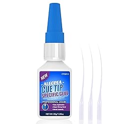 ALECPEA Quick Dry Pool Cue Tip Glue, 30g Glue for