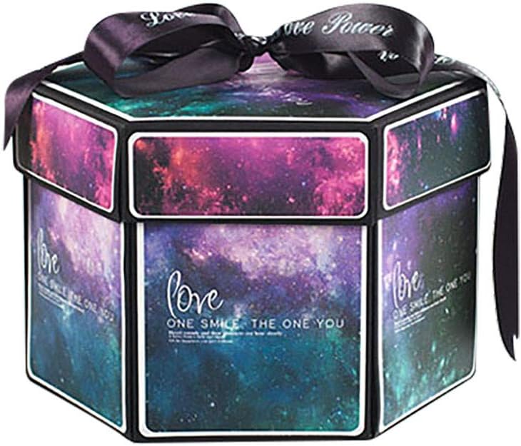 Creative Explosion Gift Box DIY Photo Surprise Party Love and Album as Birthday Present Opend with 19''x19'’ (I)