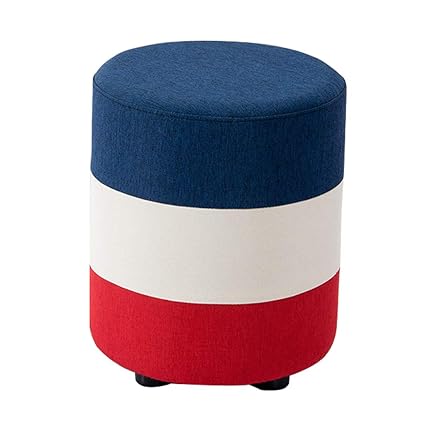 Xsj Footstools Upholstered Foot Stool Ottoman Footrest Low Stool