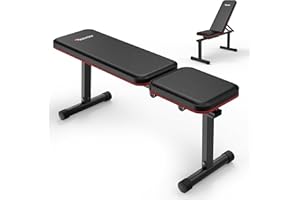 PASYOU Flat Weight Bench,Flat Workout Bench Press for Home Gym,Multifunctional Exercise Bench