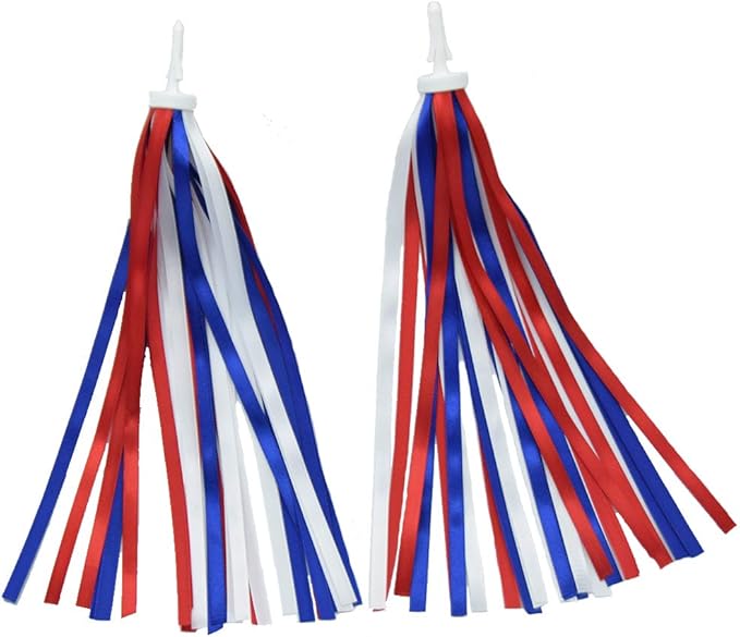 red bike streamers