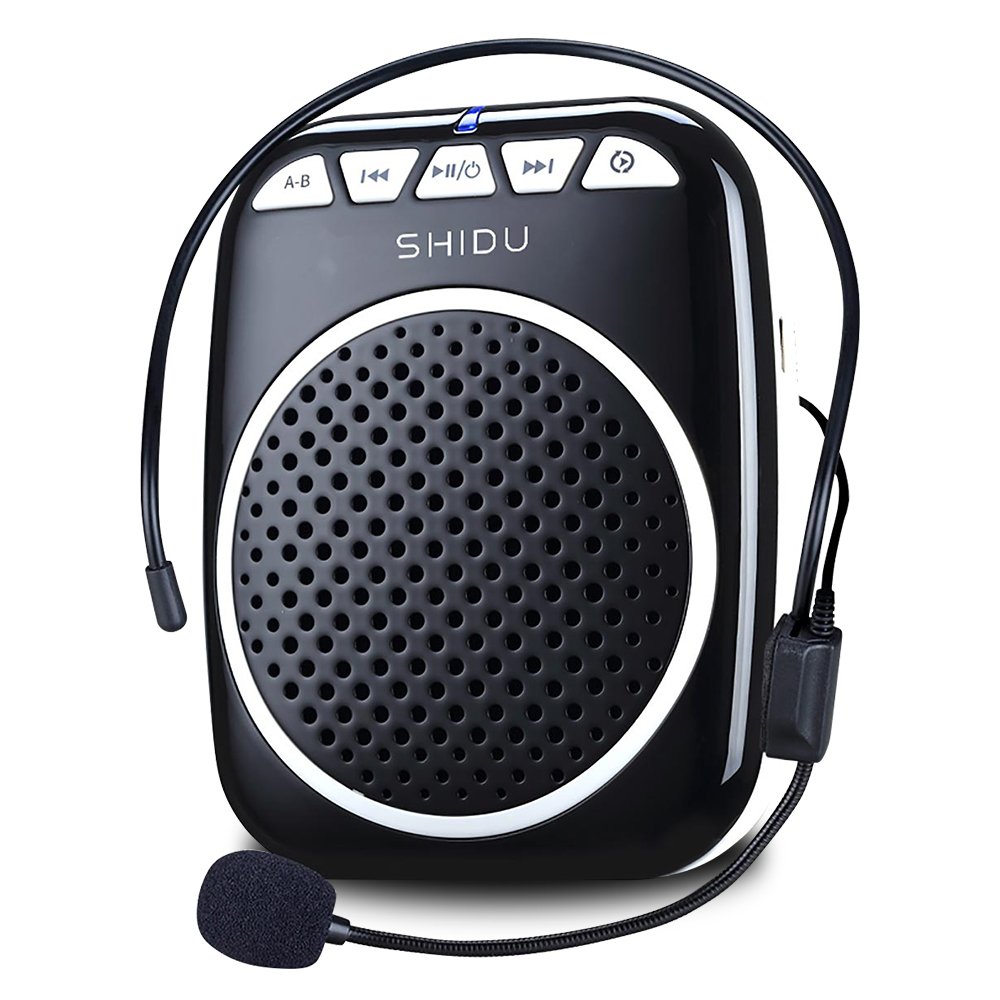 Recbot Amplificador de voz portátil ultraligero con micrófono para profesores guías presentaciones