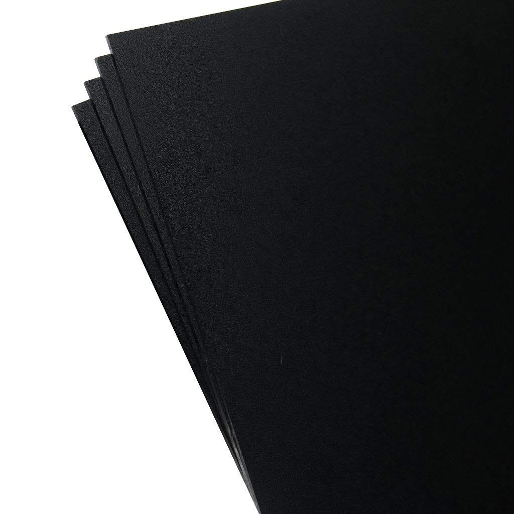 KYDEX Sheet 0.080" Thick, Black, 12" x 12", 4 Pack