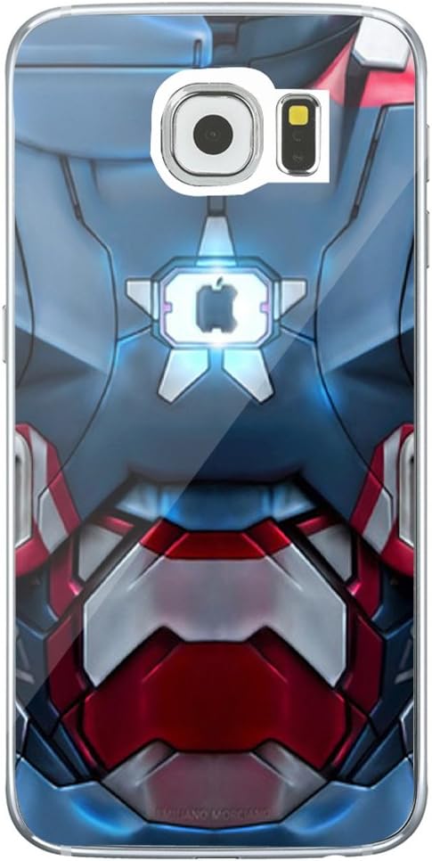 Captain America the Avengers Body Armor for Iphone and Samsung Galaxy (Samsung Galaxy s6 edge white)