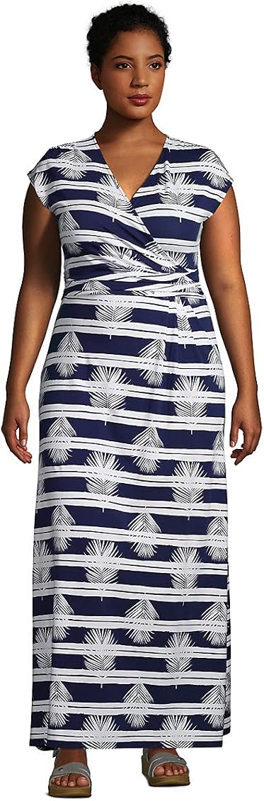 Lands' End Womens Cap Sleeve 