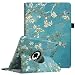Fintie iPad 9.7 2018 2017 / iPad Air 2 / iPad Air Case - Multiple Angles Stand Smart Protective Cover with Auto Sleep Wake for iPad 9.7 inch (6th Gen, 5th Gen) / iPad Air 2 / iPad Air, Blossom