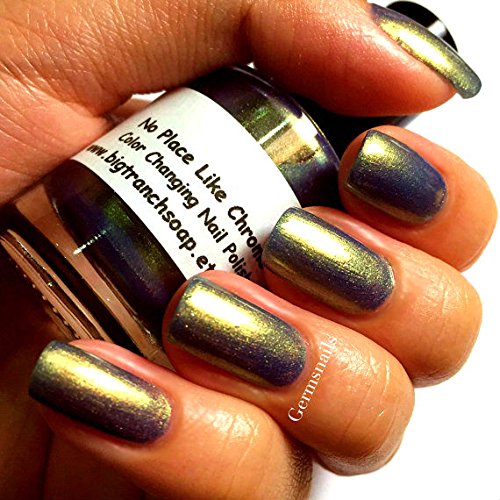 Nail Polish - Multichrome- Color Shifting - "No Place Like Chrome" - FREE SHIPPING - Hand Blended - 0.5 oz Full Sized Bottle