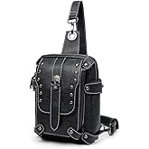 Womens Sling Bag Crossbody Fanny Pack Purse Leather Casual Fashion Travel Daypack Sport Chest Satchel for Women