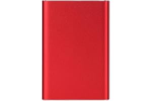 Cenroelon 2.5Inch High Speed USB 3.0 160GB External Mobile Hard Disk Parts Kit for Laptop Desktop PC Red