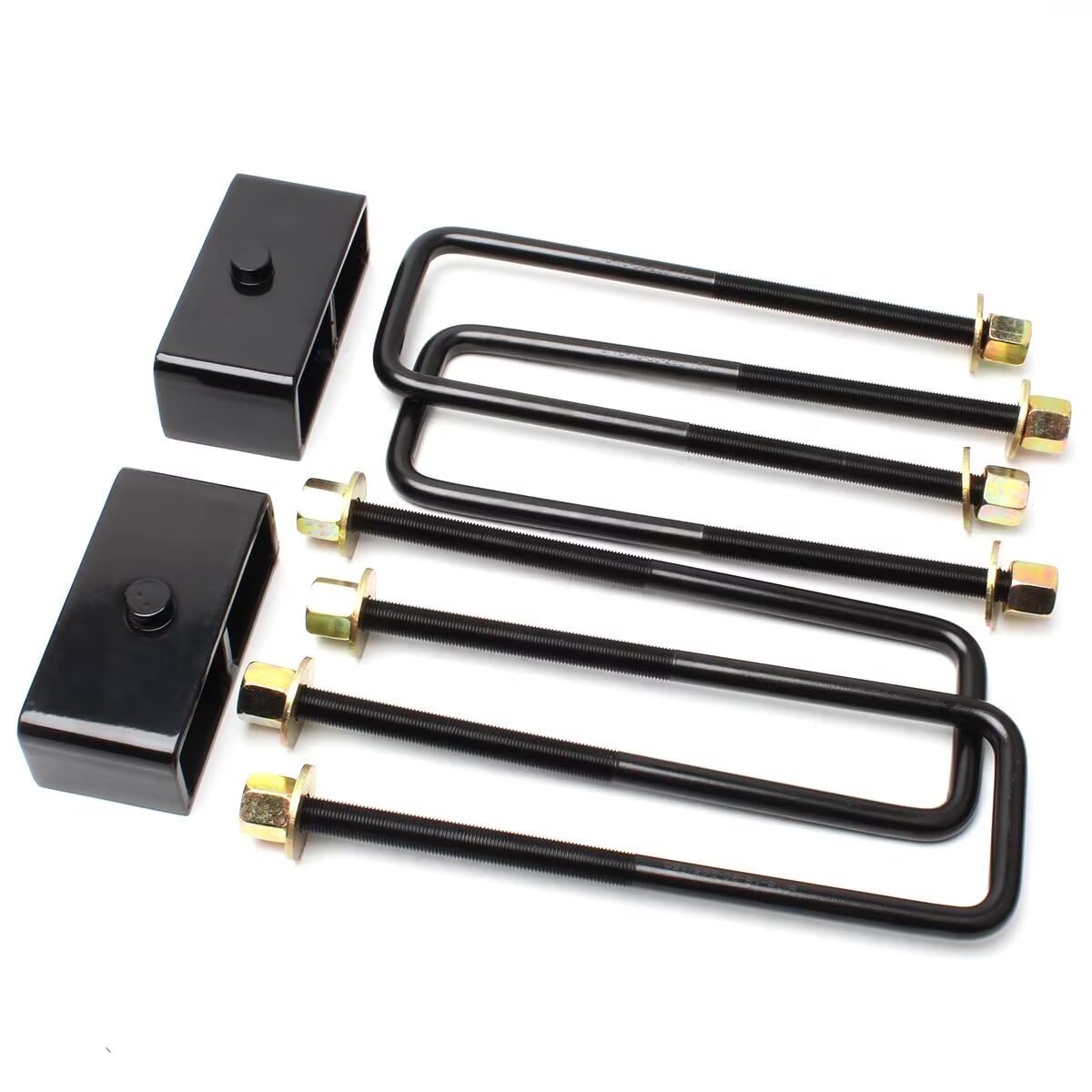 Photo 1 of GAsupply 2" Rear Leveling Lift Kits,Compatible with 1999-2023 Chevy Silverado 1500, GMC Sierra Pickups, 2 Inch Forged Block with Extended U Bolts