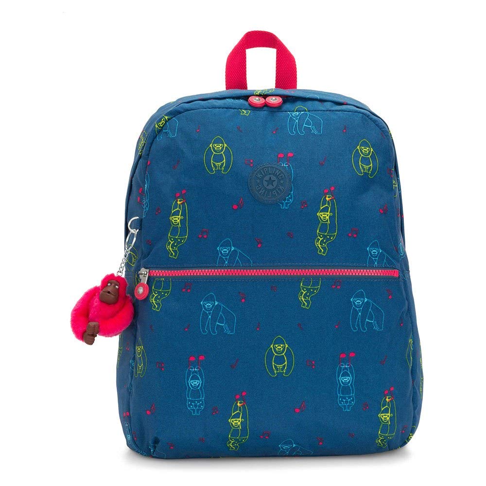 Kipling EMERY School Backpack, 42 cm, 22 liters, Multicolour (Rocking Monkey) — image 1
