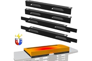 MUDVIME Magnetic Wind Guards for Blackstone 28 Inch Griddle, Wind Screen for Blackstone Griddle Accessories, Grill Accessories Protect Flame Hold Heat, Compatible with Cover Hood, Rear Grease Cup&Side Shelf