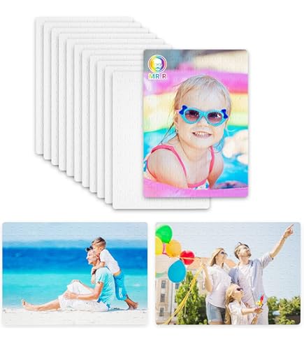10-Pack A3 Sublimation Jigsaw Puzzles | 252-Piece Blank Puzzles For Heat Press DIY Printing - View #8