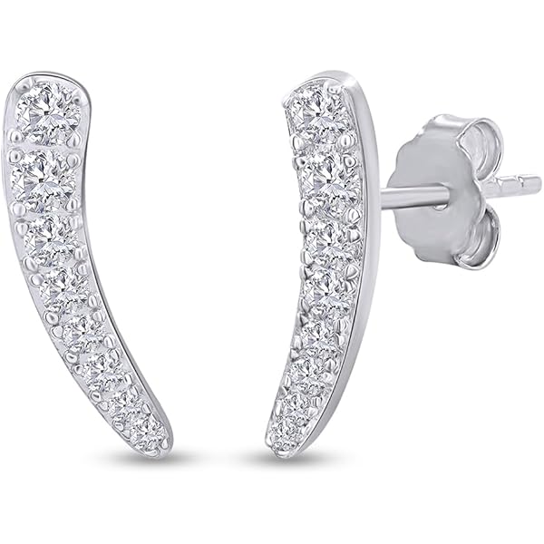 アクセサリーその他 MIDNIGHT MOMENT - soft cube earring - silver Amazon.com: Homxi Womens Earrings Stud,Sterling Silver Stud