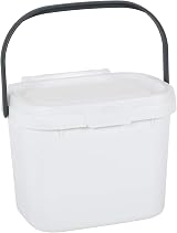 Addis 518252 Everyday Kitchen Caddy 4.5 L White Silver UK Made 10 Year