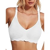 Gailife Wireless Bras for Women No Underwire Seamless Pushup Bralettes with Support and Lift T-Shirt Bra with Extra Extender