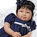 Paradise Galleries Reborn Asian Toddler Baby Alexandria - 20 inch Girl in GentleTouch Vinyl & Weighted Body, 5-Piece Doll Gift Set