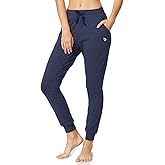 baleaf Womens Sweatpants Cotton Joggers with Pockets Lounge Sweat Pants Tapered Casual Running Workout Yoga