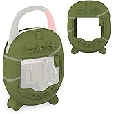 XEGIMOR Silicone Cover Case Compatible with JBL Clip 5 Ultra Portable Bluetooth Speaker, Soft Skin Sleeve Protective Accessories (Only Case) (Squad)